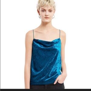 Opening Ceremony Crushed Velvet Cami